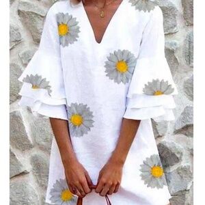 Casual daisy dress